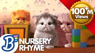 Three Little Kittens l Nursery Rhymes & Kids Songs  l ABC