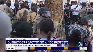 Las Vegas businesses concerned over the possibility of future protests