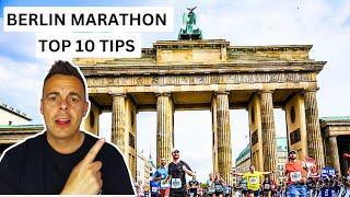 Berlin Marathon Top 10 Tips!