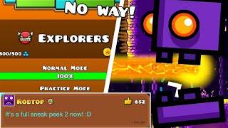 Geometry Dash 2.2 Explorers Bossfight Leaked?