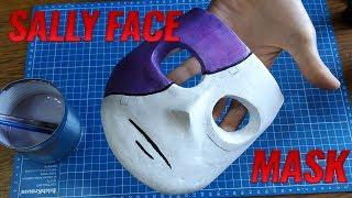 HOW TO MAKE SALLY FACE MASK FROM SALLY FACE GAME