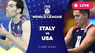 Italy v USA - Group 1: 2017 FIVB Volleyball World League