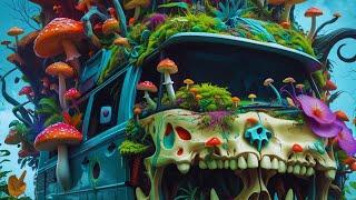 Psychedelic Time Voyage | Magic Mushroom Psytrance & Time Illusion Mix 2025 (AI Visuals)