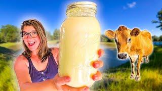 I DIDN'T KNOW THIS ABOUT RAW MILK!