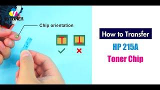 How to Transfer HP 215A Toner Chip