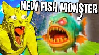 We found the NEW UNRELEASED FISH MONSTER in Animal Company VR