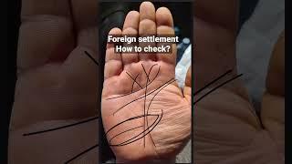 Will you travel and settle abroad lines signs of Permanent Residence PR? #palmistry  #handreading