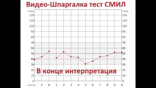 Видео Как пройти тест СМИЛ (MMPI), правильно ответить на 566 вопросов для аттестации, с расшифровкой