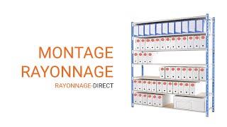 Montage rayonnages archives | rayonnage-direct