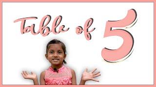 Table of Five | Learn with Aafreen