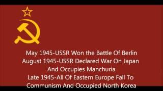 History Of Russia -The USSR(Soviet Union) (1922-1991)