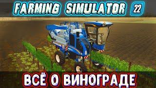 ВСЁ О ВИНОГРАДЕ В FARMING SIMULATOR 22! КАК ДЕЛАТЬ ВИНОГРАДНЫЙ СОК? ГАЙД!