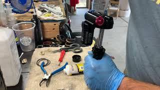 Overview of Fox DPX2 IFP rebuild (light damper service) - not a complete service