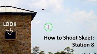 Skeet Station 8 Shooting Tips—Hold Point and Break Point