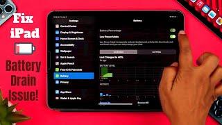 iPad Battery Keep Draining When Not in Use? - Fixed iPad Pro/Air/Mini!