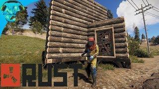 2 Men 1 Base RUST - PVP Encounters and Building our First Shack! E3 RUST