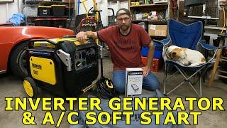 Home Inverter Generator & Air Conditioner Soft Start, Dual Fuel 8500 Watt Champion Does it all!