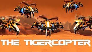 robocraft - t10 TIGER COPTER - full carbon helicopter + tutorial