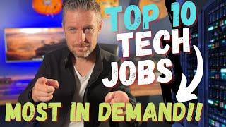 Top 10 Tech Jobs RIGHT NOW: Best Tech Careers!!