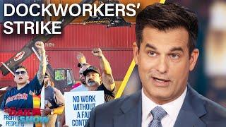 Dockworkers' Strike Stokes Supply Chain Panic & Election Betting Legalized | The Daily Show