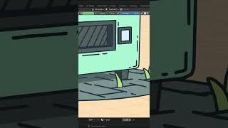 Watch my full process for creating this #blender3d piece on my channel! #shorts
