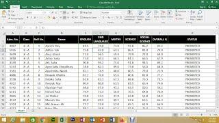 Publish Excel Result Sheet To Show Results Online On Internet Via Website  3₹/Result