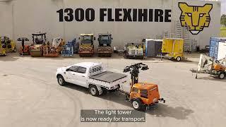 JLG Metro LED Light Tower Instructional Video - Flexihire