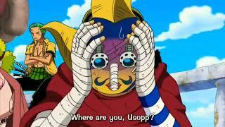 Luffy asked sogeking where is usopp | One Piece clip funny moments