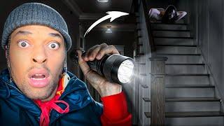 24 Hours Locked inside a Haunted House!