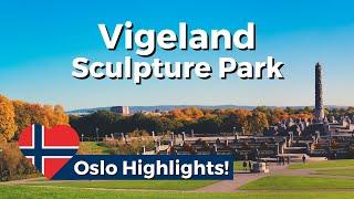 Vigeland Park in the Autumn: City Highlights of Oslo, Norway