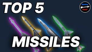 Top 5 BEST RADAR MISSILES In War Thunder | War Thunder