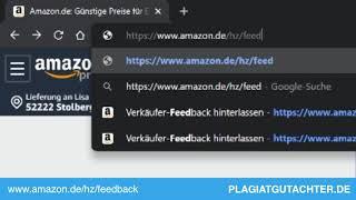 Wie entferne ich eine Amazon Bewertung / ein Amazon Feedback?