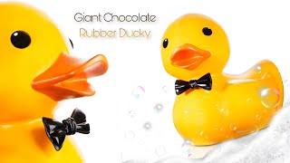 Giant Chocolate Rubber Ducky!