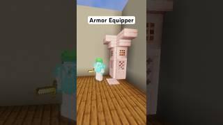 Minecraft Armor Equipper #shorts