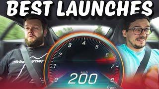 Best LAUNCH CONTROL Reactions FASTER CARS!!!