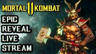 MK 11 Reveal Event Live Stream. Mortal Kombat 11 Gameplay, Story, Characters and More!