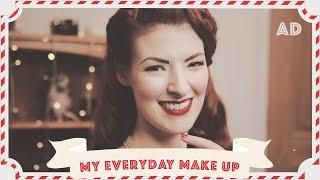 My Everyday Vintage Make-Up Routine // Ad // Vlogmas 2019 Day 6