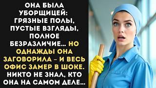  Она была УБОРЩИЦЕЙ, но никто не знал, КТО ОНА НА САМОМ ДЕЛЕ…