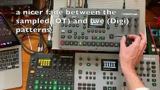 Octatrack and Digitakt pattern transitions (or how to DJ with yourself)