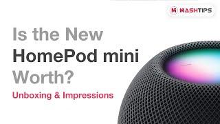 Apple HomePod Mini Unboxing & First Impressions | Is it Worth Buying for $99?