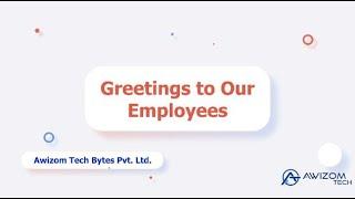 Greetings to Our Employees | Awizom tech bytes | Best software Company in Raipur