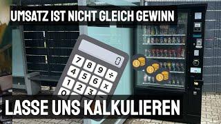 Snackautomat Kaufen? Finanzieren? Kosten Kalkulation einmal richtig!