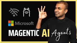 Microsoft Magentic AI Agents with Ollama in 5 Minutes! (100% Local)