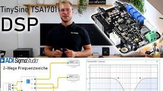 TinySine TSA 1701 DSP Board ADAU1701 + USBi | Anleitung, Anschluss & Programmieren mit SigmaStudio