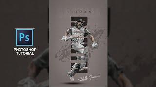 Sports Poster Design Photoshop Tutorial | azmartworks