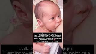 L’allaitement est magique