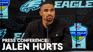 Postgame Press Conference: Jalen Hurts | Green Bay Packers vs. Philadelphia Eagles