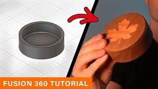 Fusion 360 CNC Tutorial - Box mit Inlay | Innenradien