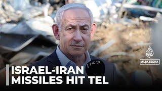 Explosions in skies over central Israel: Iran sends another wave of missiles