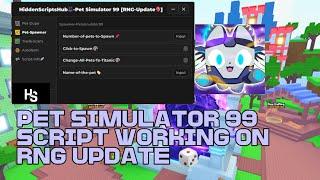 Pet Simulator 99 Script Pastebin -  [RNG-Update] Spawn Pets, Dupe Pets, And More ️